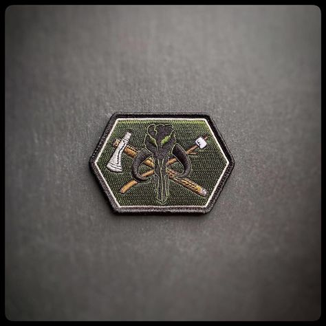 Prometheus Design Werx on Instagram: “Clan Outsider, this is for you. Welcome to Camp Mando. . . PDW Camp Mando v2  Morale Patch launches tomorrow ! . . #prometheusdesignerx…” Funny Morale Patch, Moral Patches, Camping Patches Badges, Morale Boosters, Tactical Patches, Morale Patch Military, Morale Patch, Military Patch, The Outsiders