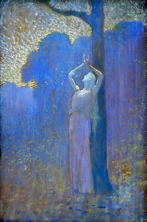 Alphonse Osbert, Maurice Denis, Artist Study, Artwork Inspiration, Figurative Abstract, Random Inspiration, Famous Paintings, Pretty Princess, Fairytale Art