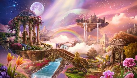 Fantasy Background, Unicorn Art, Fantasy Castle, Fantasy Setting, Fantasy Places, Fantasy Art Landscapes, Visionary Art, 판타지 아트, Fantasy Inspiration