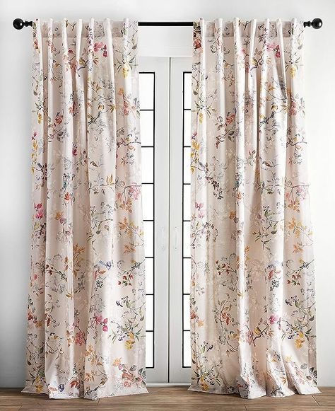 Whimsical Nursery Decor, Decorate House, Cottage Style Home, Beautiful Curtains, Cotton Curtains, Innsbruck, Nursery Decor Girl, Curtain Decor, Beige Background