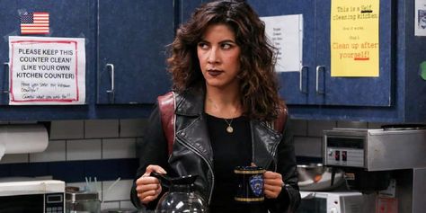 Wallpaper Rosa, Rosa Diaz, Stephanie Beatriz, Brooklyn 99, Brooklyn Nine Nine, Brooklyn