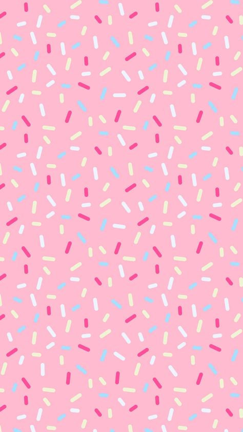 Pink Cupcake Wallpaper, Vanellope Background, Candy Background Aesthetic, Pink Confetti Background, Cupcake Wallpaper, Bedroom Wallpaper Aesthetic, Confetti Wallpaper, Bedroom Wallpapers, December Aesthetic