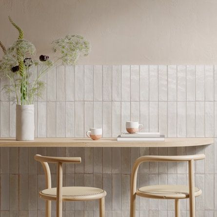 Subway Tile Patterns, Zellige Tile, Modern Tiles, Look Retro, Tile Stores, Wall And Floor Tiles, Subway Tile, Look Vintage, Floor And Wall Tile