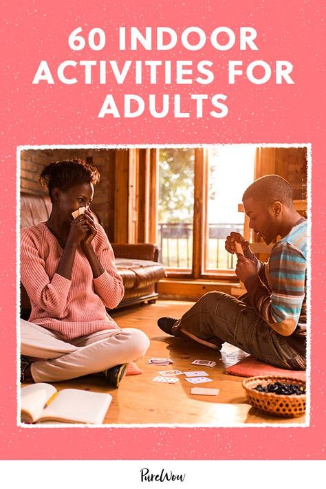 60 Indoor Activities for Adults That Are Perfect for Those Rainy Days Rainy Day Activities For Adults, Indoor Activities For Adults, Senior Care Activities, Indoor Picnic, Things To Do Alone, Things To Do At Home, Weather Activities, List Of Activities, Activities For Adults