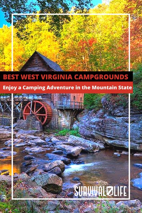 Check out Enjoy a Camping Adventure in the Mountain State at https://survivallife.com/camping-adventure-mountain-state/ Unique Camping Gear, Luxury Camping Tents, New River Gorge National Park, Virginia Fall, Prepping Ideas, Adventure Mountain, Diy Survival, Best Campgrounds, Camping Tools