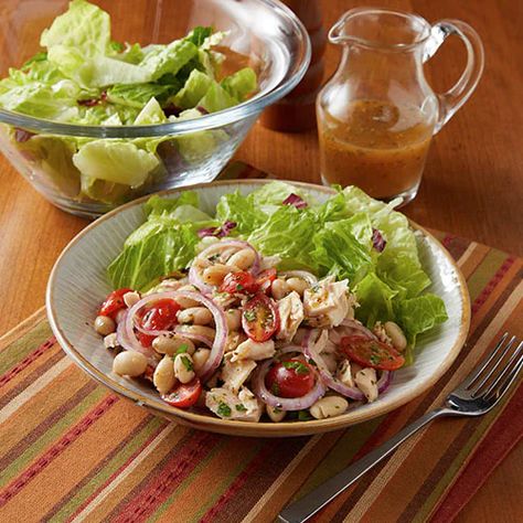 Food Recipes for Dinner, Desserts, Appetizers & More - Smith’s Food and Drug Tuna And White Bean Salad, Kroger Recipes, White Bean Salad Recipes, Meal Planning Recipes, Salad Shop, Food Recipes For Dinner, Bean Salad Recipe, Dinner Desserts, White Bean Salad