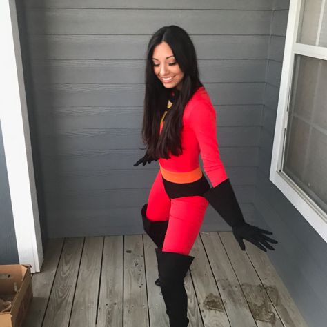 Miss Incredible Costume, Mrs Incredible Costume, Incredibles Cosplay, Miss Incredible, Incredible Costume, Incredibles Costume, Mrs Incredible, Violet Parr, Feeling 22