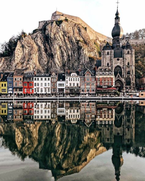 Pretty town of Dinant, in Belgium Dinant Belgium, Visit Belgium, Love Paris, Belgium Travel, Voyage Europe, To Infinity And Beyond, Beautiful Places To Visit, Travel Inspo, Travel Insurance