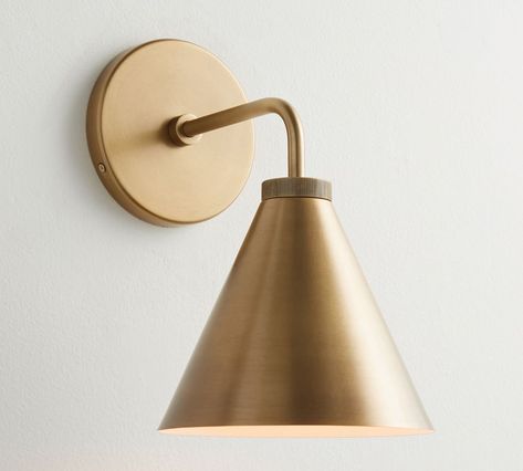 Wayfair Wall Sconces, Kitchen Wall Lighting Ideas, Kitchen Sconces, Sconces Kitchen, Brass Sconces, Brass Interior, Free Interior Design, Mirror Art, Modern Industrial