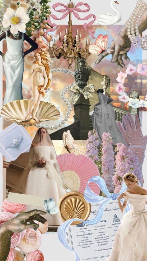 #myfirstshuffle #coquette #rococo #romantic #romance #feminine #uberfeminine #wedding #bows #aestheticmoodboard #aestheticgirl #renaissance Rococo Wedding, Rococo Aesthetic, Regency Wedding, Wedding Bows, Marie Antoinette, Create Collage, Rococo, Creative Play, Aesthetic Girl