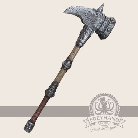 Hammer Tattoo, Tactical Swords, Magical Items, Harry Potter Drawings, Magic Items, D&d Dungeons And Dragons, High Fantasy, Hammers, Art Characters