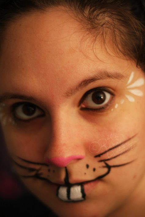 @Lisa Mojzis, does this look reminiscent of our easter pics last year?? Professional version of bunny teef. Kids Bunny Makeup, Easter Face Painting Ideas, Easter Face Painting, Bunny Face Paint, Easter Face Paint, Brown Kid, Bunny Makeup, Face Painting Ideas, Face Painting Easy