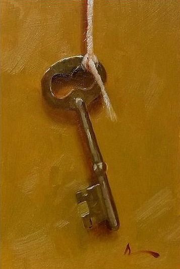 Pin on Натюрморт Key Painting Ideas, Painting Keys, Mississippi Painting, Key Painting, String Painting, Spicy Mustard, Desen Realist, Old Keys, About Today