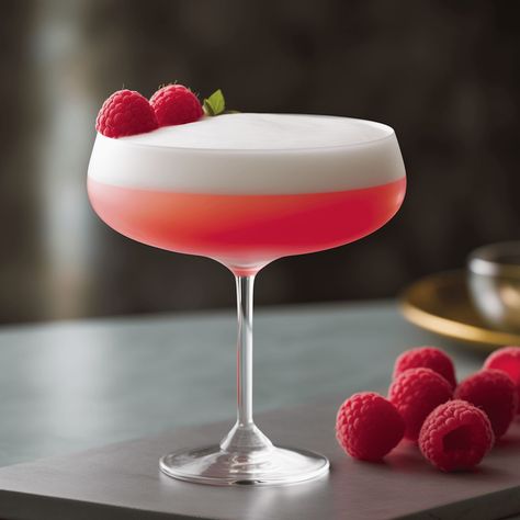 The Raspberry Sour is a delightful blend of tart and sweet flavors. The raspberries provide a fruity and slightly floral note, while the lemon juice adds a refreshing sourness. The simple syrup balances the acidity, and the egg white (optional) gives it a smooth, frothy texture. Raspberry Sour Cocktail, Raspberry Drink Recipes, Prime Drink, Raspberry Drink, Sour Drink, Raspberry Gin, Strawberry Cocktails, Strawberry Mojito, Refreshing Summer Cocktails