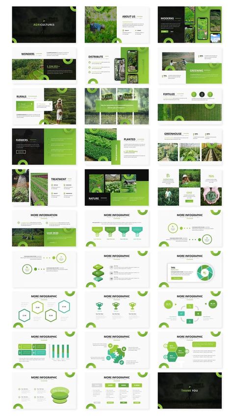 Agriculture Keynote Template - 30 Slides. Agriculture Infographic Design, Agriculture Design, Presentation Format, Presentation Slides Design, Slide Deck, Slides Design, Corporate Presentation, Powerpoint Presentation Design, Agriculture Farming