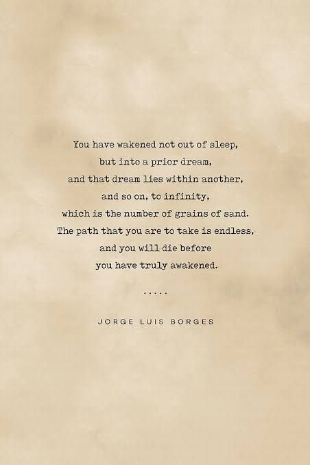 Jorge Luis Borges Quotes, Borges Quotes, Typewriter Quotes, Literary Posters, Grain Of Sand, Old Paper, Book Lovers Gifts, Pretty Quotes, Proverbs