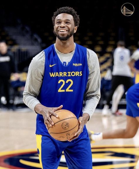 NO QUESTIONS. NO SPECULATIONS. JUST COME BACK WIGGINS WE MISS YOU 🙏🏻 (and your smile) Andrew Wiggins, Nba Pictures, We Missed You, Photography Aesthetic, National Basketball Association, Your Smile, Sports Photography, Golden State Warriors, Golden State