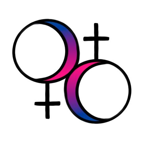 Bisexual Symbol, Cubicle Ideas, Pride Symbol, Female Symbol, Symbol Tattoos, Cubicle, Pride Flags, Future Tattoos, Peace Symbol