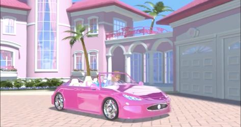 Barbie Aesthetic Landscape, Barbie Life And The Dream House, Barbie Dream House Bloxburg, Barbie Life In The Dream House, Barbie Dream House Layout, Barbie Dream House Aesthetic, Barbie Eras, Victorian Style Mansion, Barbies Dreamhouse