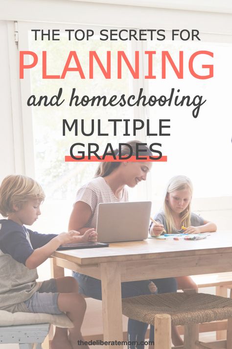 How To Homeschool Multiple Grades, Homeschooling Multiple Grades, Homeschool Multiple Grades, Homeschool Multiple Kids, Homeschooling 3rd Grade, Homeschool Rhythm, Homeschooling Multiple Ages, Homeschool Fun, Homeschool Lesson Plans