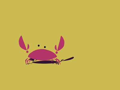 Crab Animation, Walking Animation, Crab Art, Comics Logo, Sea Design, Motion Design Animation, Animation Reference, Game Character Design, Character Design Animation