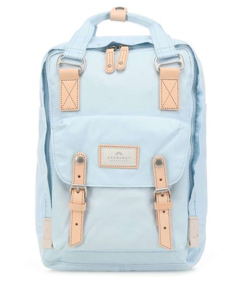 Doughnut Macaroon Backpack 14″ nylon light blue - D010-0059-F | wardow.com Doughnut Macaroon Backpack, Doughnut Bag, Doughnut Backpack, Macaroon Backpack, Cute School Bags, Light Backpack, Bags Messenger, Brand Bags, Jet Pens