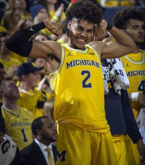 Michigan Wolverines Basketball, Michigan Basketball, Nba Photos, Jordan Poole, Zach Lavine, Kyle Kuzma, Michigan Sports, Michigan Football, Nba Pictures