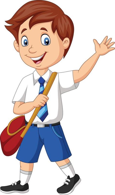 Student Drawing Cartoon, Boy Reference Photo, Character Design Student, School Boy Drawing, School Kids Cartoon, School Uniform Drawing, Boy Clip Art, Raja Ram, Student Clipart