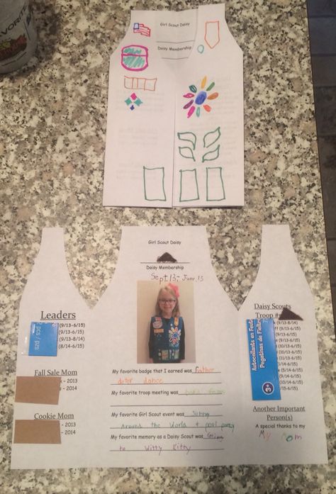 Girl Scout Bridging Ceremony Ideas, Girl Scout Vest, Bridging Ceremony, Girl Scout Mom, Daisy Ideas, Girl Scout Bridging, Girl Scout Troop Leader, Girl Scout Patches, Daisy Troop