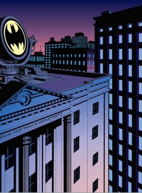 Gotham City Police department Michael Zeck, DC Comics Gotham City Comic Art, Gotham City Wallpaper Iphone, Gotham Police Department, Gotham City Drawing, Gotham Cityscape, Catwoman Style, Gotham City Comic, Gotham City Wallpaper, Gotham City Art