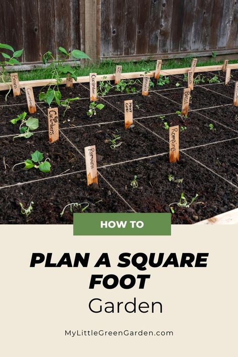 How To Plan a Square Foot Garden Raised Garden Beds 4x4, Square Ft Gardening Layout, Small Garden Plots Layout, Vegetable Raised Beds Layout, Gardening In Raised Beds, Small Garden Beds Ideas, Raised Garden Beds Planting Guide, Raised Garden Bed Size, 4x4 Raised Garden Bed Plan