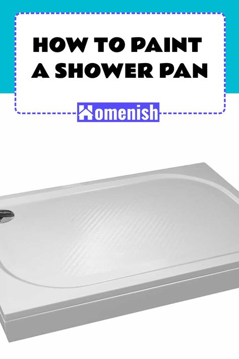 If your shower tray has faded, or you’ve moved into a new property where the shower tray looks old and out of date, you can paint it instead of replacing it. Painting a shower pan is an easy job that anyone with a basic understanding of DIY can do, following a few simple instructions regarding preparation and paint spraying. Shower Pan Refinishing, Paint Shower Pan, Fiberglass Shower Pan, It Painting, Shower Plumbing, Using A Paint Sprayer, Fiberglass Shower, Painting Shower, Kitchen Cabinets And Countertops