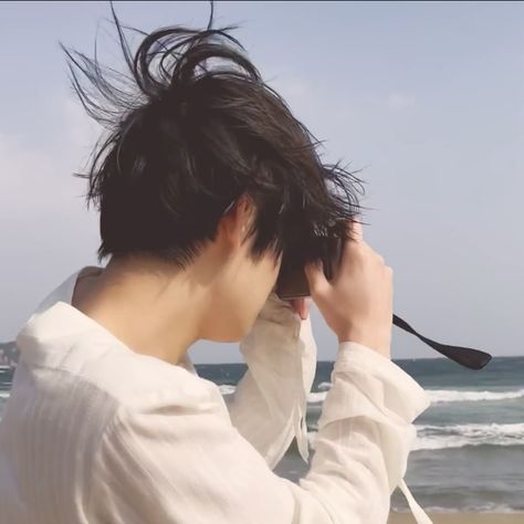 The Ocean, A Man, On Twitter, Twitter, Hair