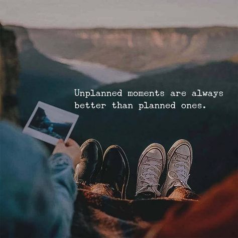 Unplanned moments are always better than planned ones. Sweet Life Quotes, Instagram Secrets, Life Is Beautiful Quotes, Caption For Yourself, Cute Quotes For Life, Instagram Quotes Captions, Adventure Quotes, Funny Quotes About Life, Millionaire Lifestyle