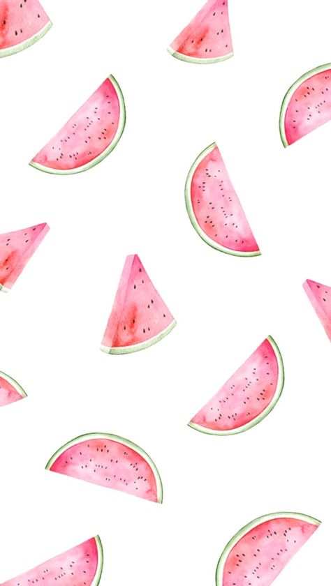 Wallpapers Simple, Watermelon Wallpaper, Iphone Arkaplanları, Wall Paper Phone, Fruit Wallpaper, Tapeta Galaxie, Simple Iphone Wallpaper, Watermelon Slices, Apple Wallpaper Iphone