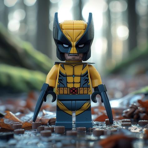 Wolverine Pfp, Lego Wolverine, Premium Photo, Lego, Stock Photos, Quick Saves