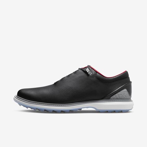 Jordan Golf Shoes, Jordan Golf, Black Cement, Nike Models, Golf Shoes Mens, Red Nike, Nike React, Elephant Print, Mens Golf