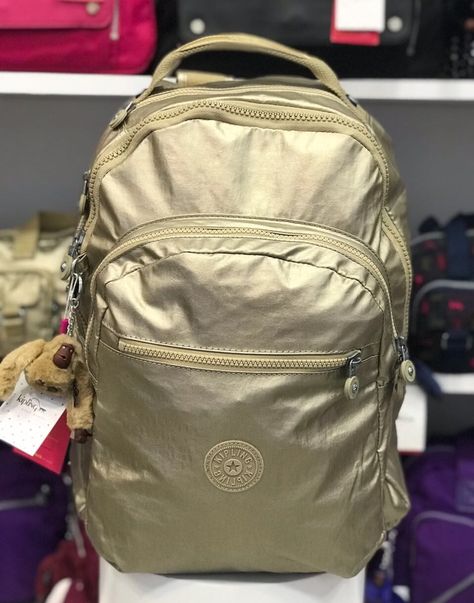 Kipling Seoul gold Salvation Scriptures, Llbean Backpack, Lei, Backpack Bags, Seoul, Converse, High School, Backpacks, Disney