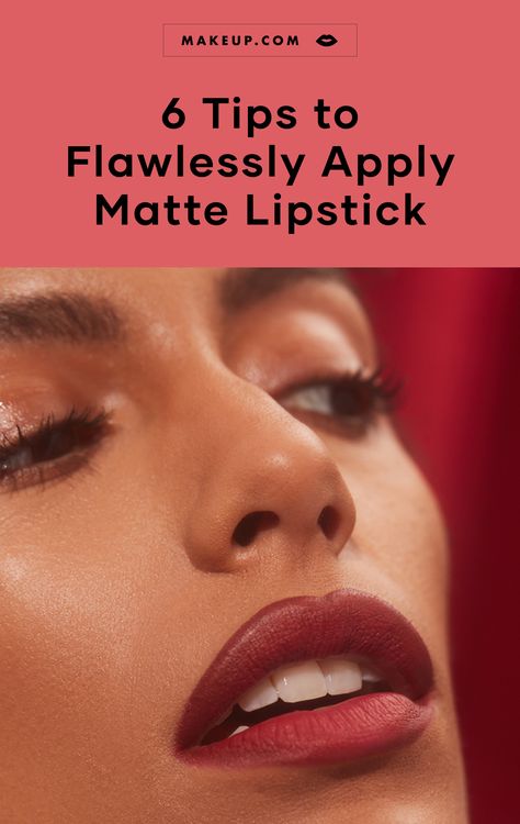 How To Apply Liquid Lipstick, How To Apply Matte Lipstick, Revlon Matte, Drugstore Concealer, Bold Lip Color, Lipstick Brush, Tom Ford Makeup, How To Apply Concealer, Hydrating Lip Balm