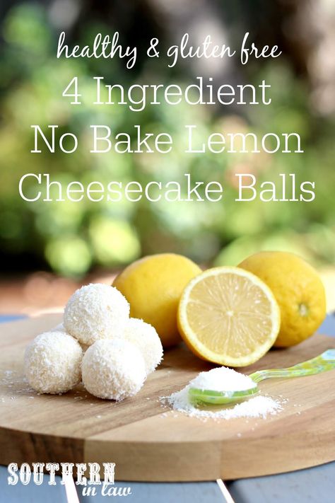 No Bake Keto Lemon Coconut Balls, Lemon Cheesecake Balls, Lemon Balls No Bake, Lemon Cheesecake Bites, Clean Eating Dessert, Raw Balls, Clean Eating Dessert Recipes, Cheesecake Balls, No Bake Lemon