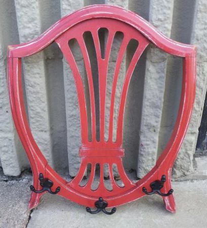 Chair Parts, Ikea Chair, Diy Upcycling, Old Chair, Old Chairs, Repurposed Items, Coat Racks, Diy Chair, Repurposed Furniture Diy