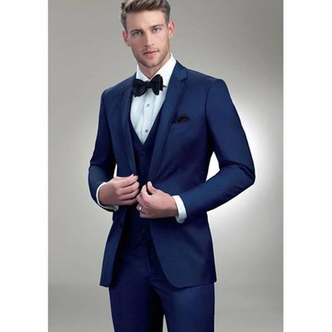 Latest Walima Dresses for Grooms in Pakistan for 2019 | FashionEven Blue Tuxedo Wedding, Blue Groomsmen Suits, Allure Men, Blue Groomsmen, Baju Kahwin, Blue Tuxedo, Modern Fit Suit, Wedding Tux, Royal Blue Suit