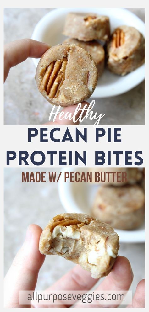 Pecan Pie Protein Balls, Pecan Protein Balls, Pecan Pie Energy Balls, Healthy Pecan Desserts, Baritastic Recipes, Mixed Nut Butter, Marathon Food, Healthy Balls, Healthiest Nut Butter