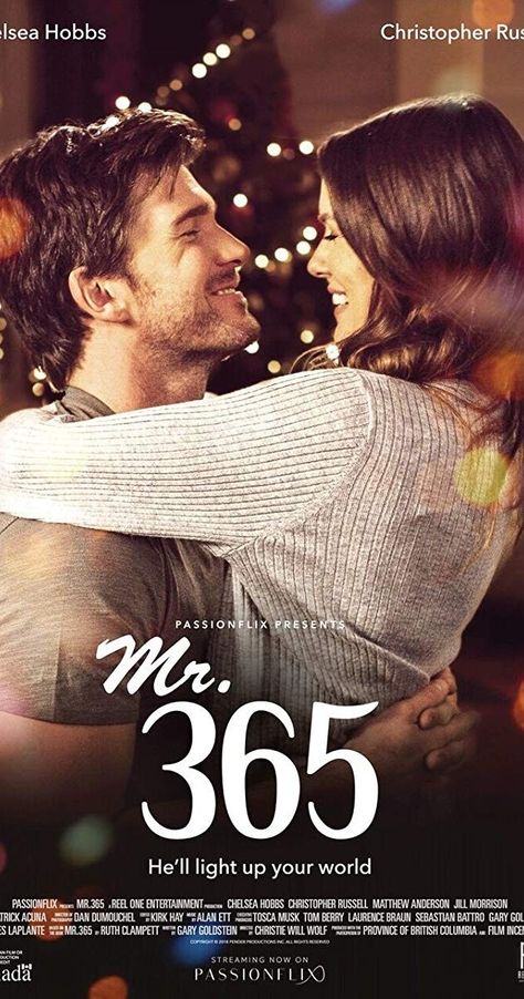 Mr. 365 -- Passionflix Drama Films, Romance Movie Poster, Xmas Movies, Bon Film, Night Film, Movie To Watch List, Romantic Films, Hallmark Movies, Movies 2019