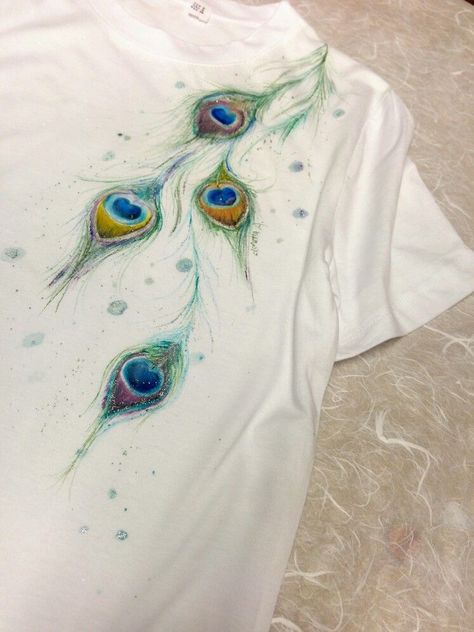 Birds Painting On Fabric, Birds Fabric Painting, T Shirt Painting Ideas Men, Tshirt Painting Ideas Creative, Painting On Tshirts, T Shirt Painting Ideas Creative, Dream Paintings, Fabric Bag Design, Children's Day Poster