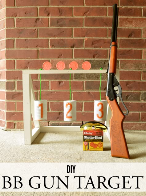 Diy Nerf Targets, Sarah Ann, Shooting Targets, Target Practice, Red Brick House, Yard Games, Teach Kids, Décor Diy, Red Bricks