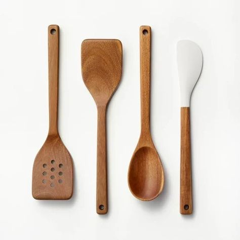 Wood Utensils Set : Target Boho Kitchen Utensils, Wood Kitchen Utensils, Tabitha Brown, Wood Utensils, Brown Kitchen, Brown Kitchens, Utensils Set, Kitchen Things, Kitchen Utensil Set