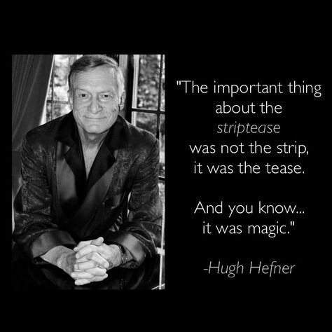 "I grew up during a much more romantic time. And a much more glamorous time. And without question I miss it. I think that with the social, sexual changes that I very much played a part in, and embraced, we also paid a price. And I think we did lose some of the SOPHISTICATION and ROMANCE" Hugh Hefner Hugh Hefner Quotes, Romantic Times, Hugh Hefner, Long Live, I Missed, Growing Up, The Social, Romance, Halloween