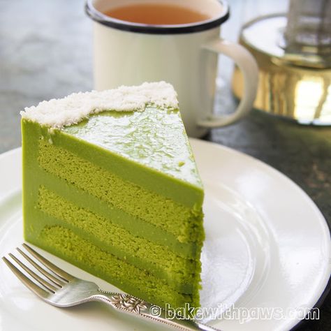 Pandan Custard, Pandan Layer Cake, Ideal Breakfast, Custard Cake Recipes, Pandan Cake, Kek Lapis, Asian Cake, Recipe Cake, Custard Cake