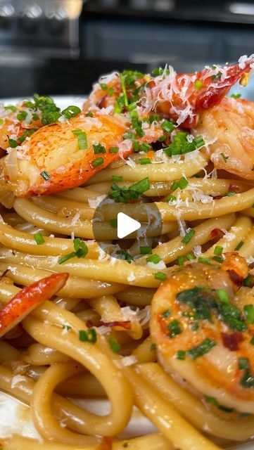 Matt Price on Instagram: "Shrimp & Lobster Garlic Noodles  . If you need dinner in under 30 minutes this week, this is the recipe you need to try! If you’re balling on a budget, just stick with the shrimp.. or take the lobster thru the…. Nvm 🤣🤣 (jk!) . Use whatever pasta you enjoy, but Bucatini really takes this over the top if you can find it .  Shopping List: 1lb Bucatini Noodles 1 cup parmesan cheese (grated) 2-4 oz lobster meat 4-6 oz shrimp 8 cloves of garlic 1 tbsp brown sugar 2 tbsp oyster sauce or hoison sauce 1 tbsp worcestershire sauce 2 tbsps soy sauce red pepper flakes 3-4 tbsps butter 4 stalks green onion 1/2 cup pasta water salt & pepper . . #mrmakeithappen #garlicnoodles #lobster #shrimp #seafood #seafoodlover #foodies #foodporn #igfood #instafood #instadaily #ichef #chefl Lobster Bucatini, Lobster Garlic Noodles, Hoison Sauce, Lobster Noodles, Pasta Water, Lobster Meat, Garlic Noodles, Italian Foods, Green Onion